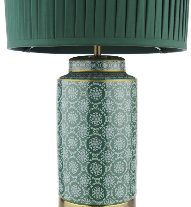Knipton Table Lamp - Various Finishes With Shade - Image 9