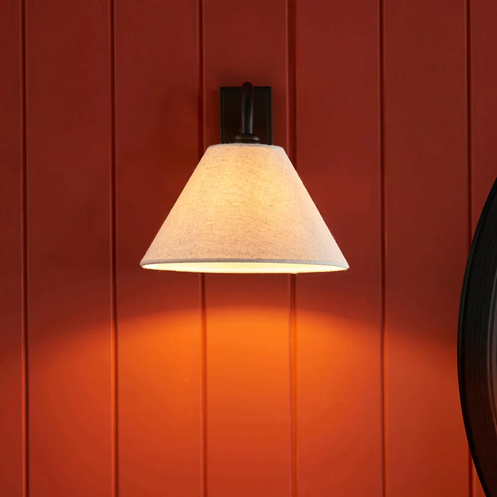 Knole Wall Light- Black/ Antique Brass Finishes - Image 5