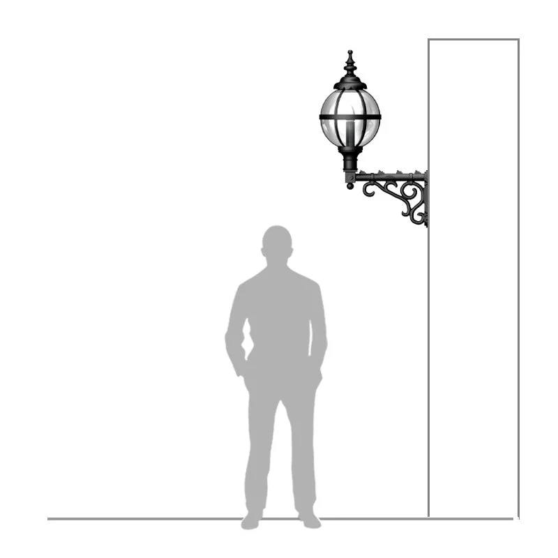 Knowsley 1Lt Wall Lamp - Cast Iron - Image 5