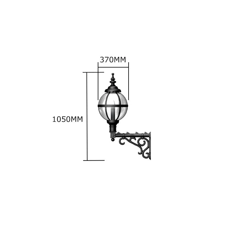 Knowsley 1Lt Wall Lamp - Cast Iron - Image 6