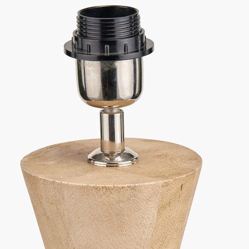 Koa Natural Mango Wood Table Lamp Base - Image 3