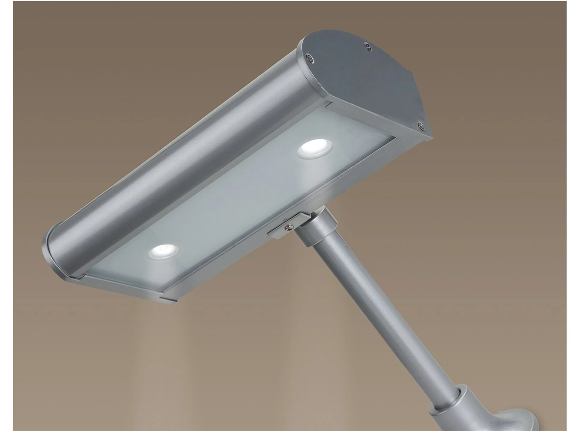 Koller LED Sign Light- Silver/ Black Finish - Image 3