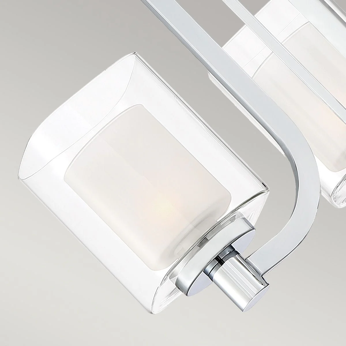 Kolt 3 Light Semi-Flush IP44 - Polished Chrome - Image 3