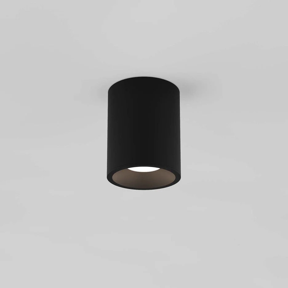 Kos Textured Black Flush Light IP44 - Image 10
