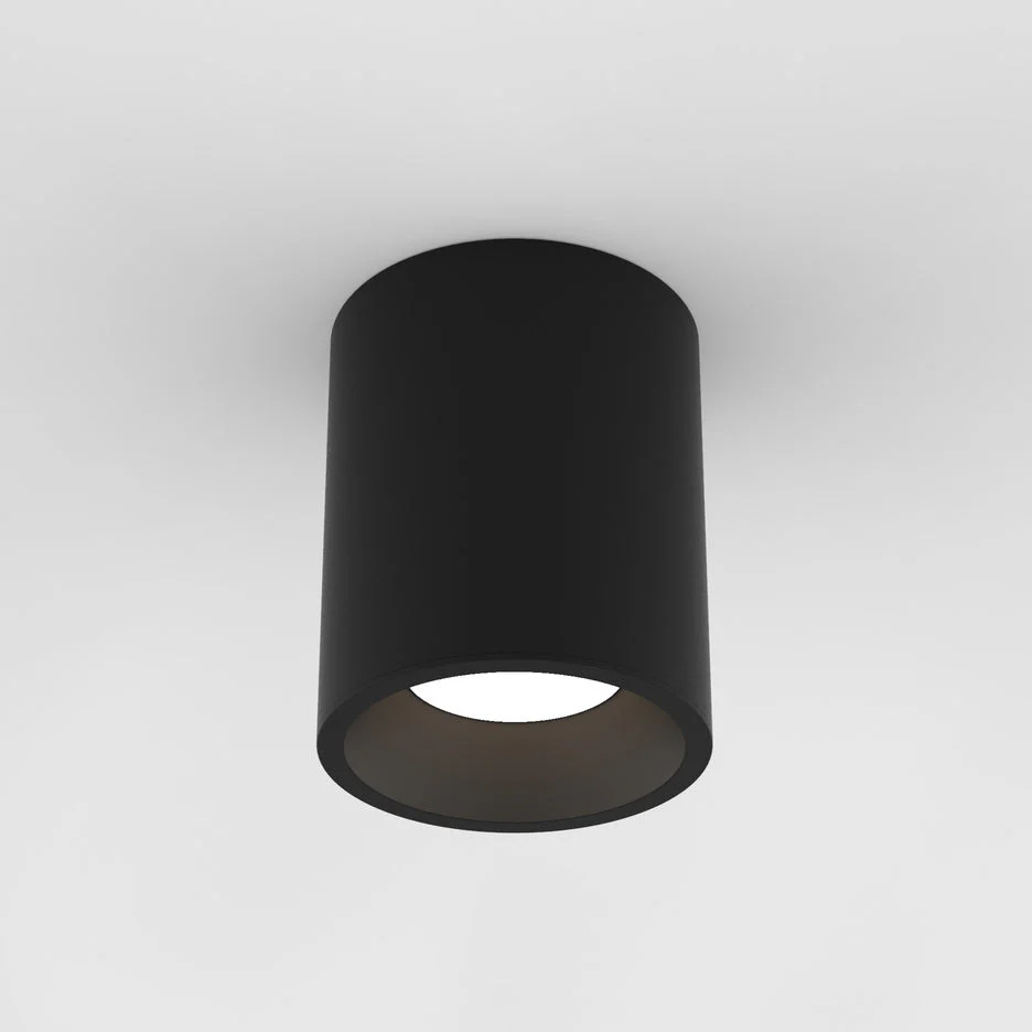 Kos Textured Black Flush Light IP44 - Image 12