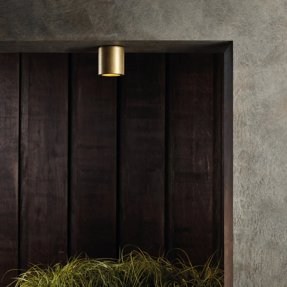 Kos Textured Black Flush Light IP44 - Image 6