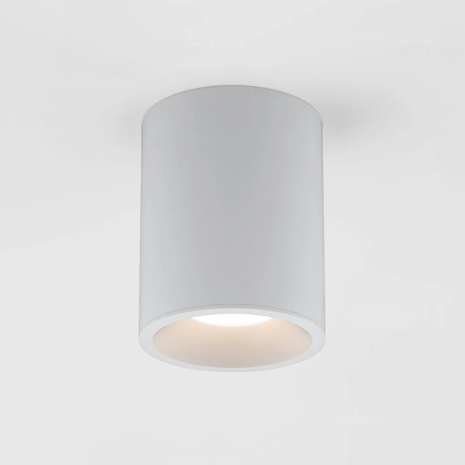 Kos Textured Black Flush Light IP44 - Image 8