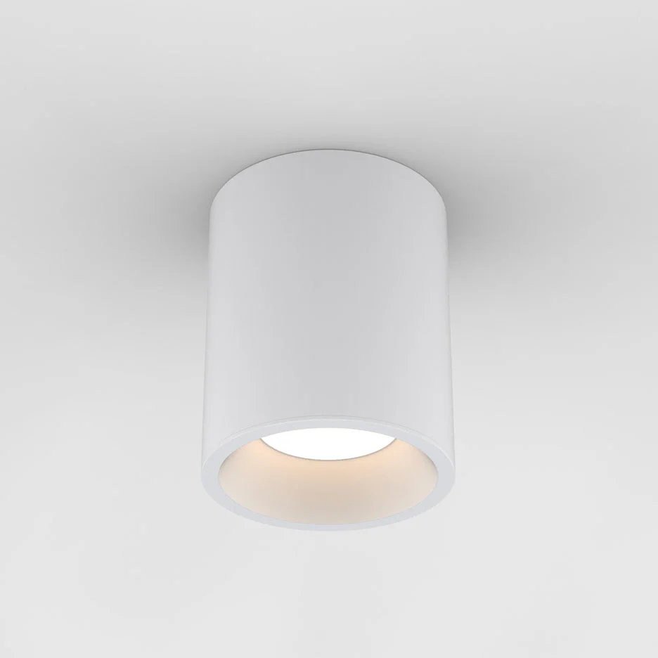 Kos Textured Black Flush Light IP44 - Image 16