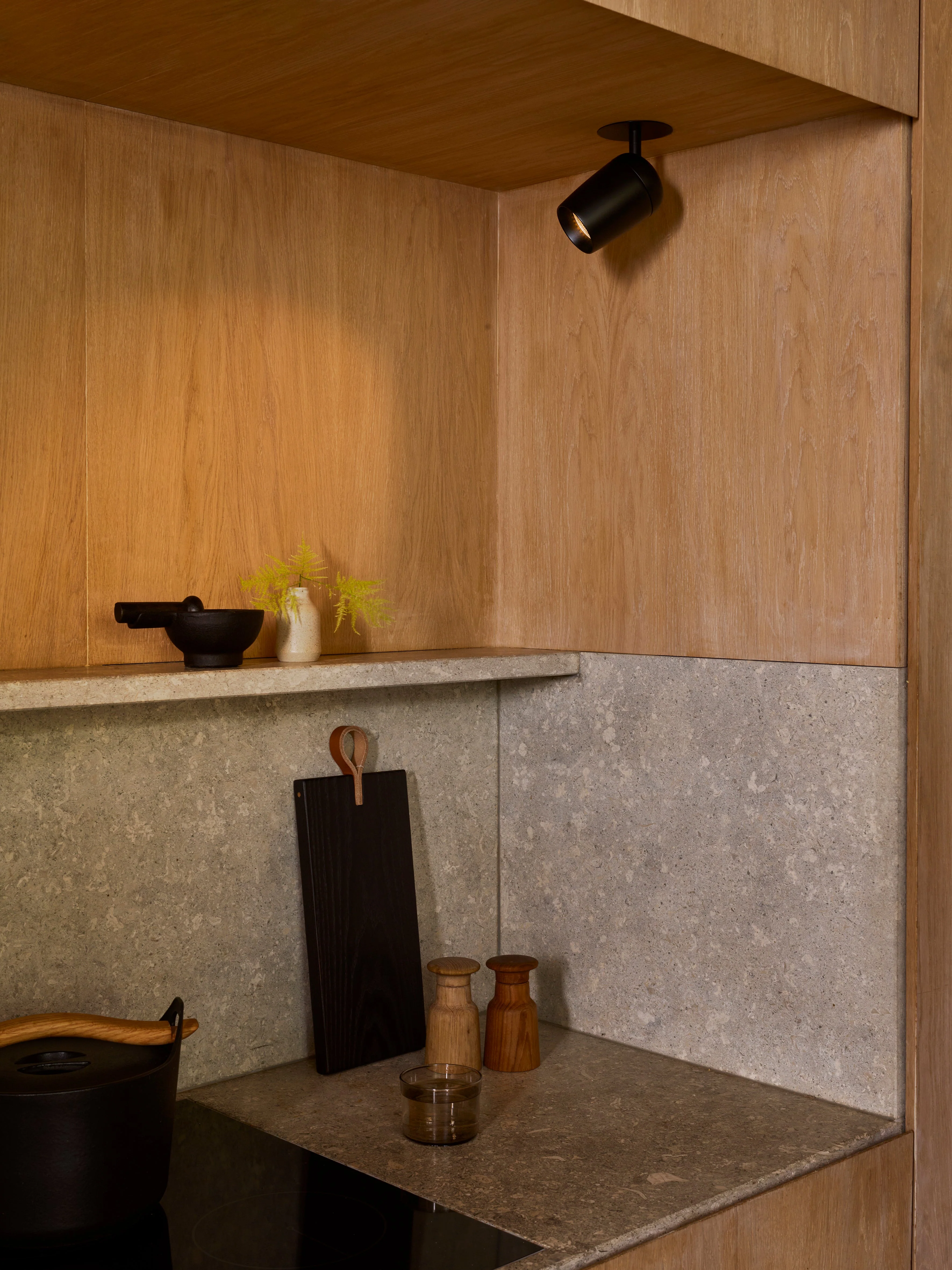 Koto Recessed Spotlight IP20 - Black/White - Image 2