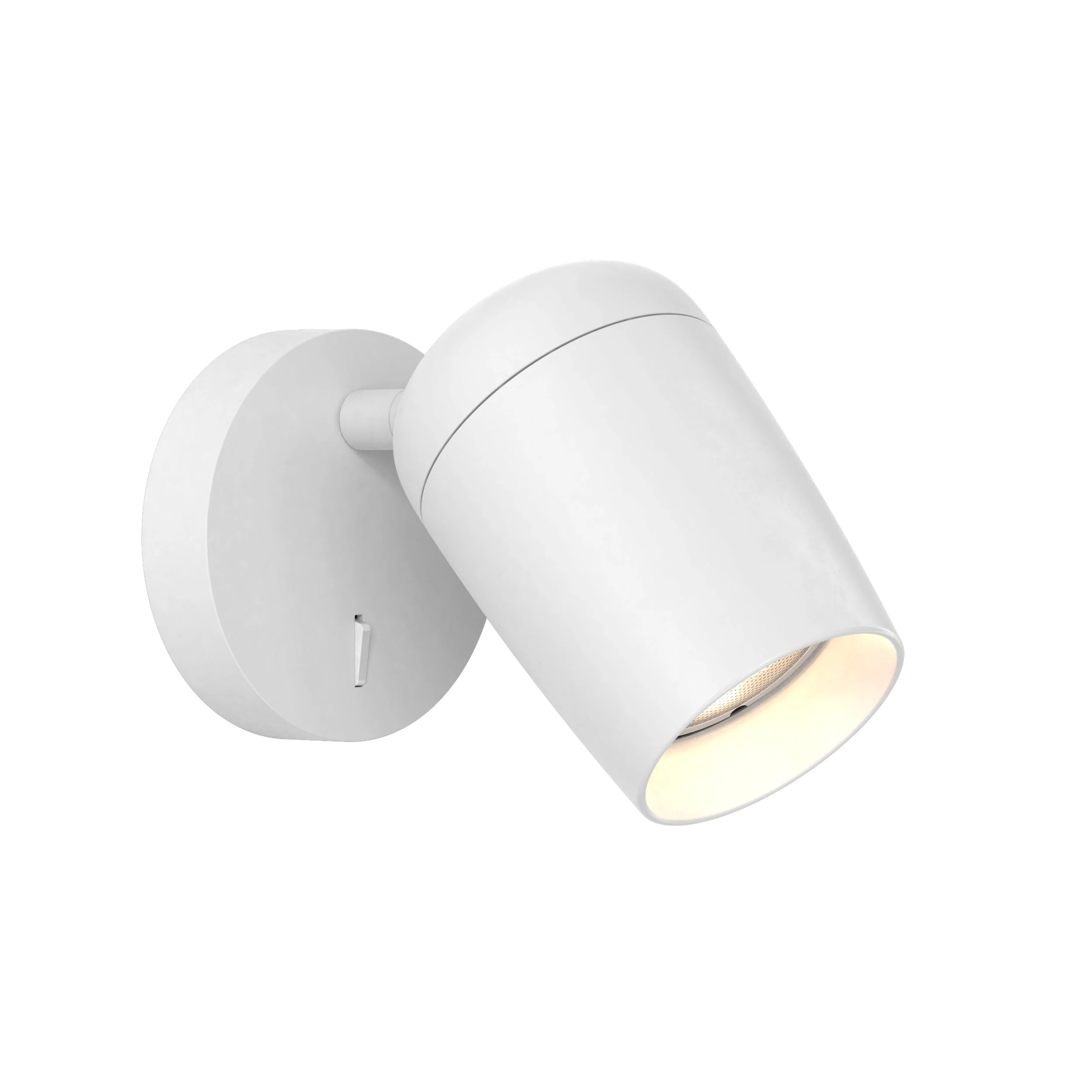 Koto Single Switched Reading Light - Black/White - Image 4