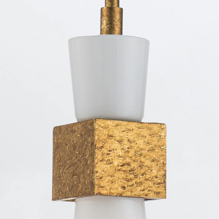 Kristy 1 lt Mini Pendant - Distressed Gold - Image 3
