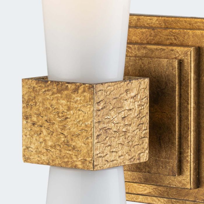 Kristy 1lt Wall Light - Distressed Gold - Image 3