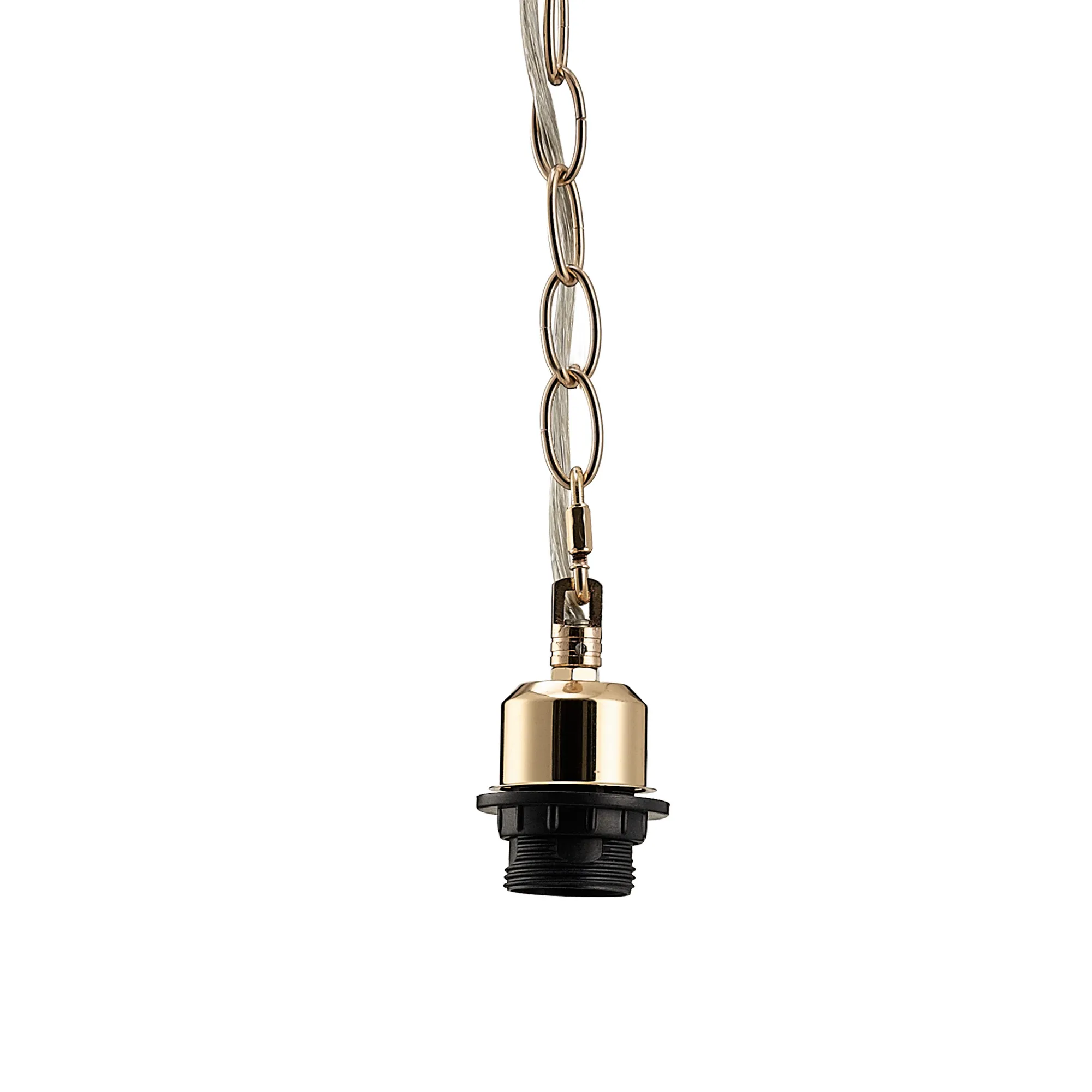 Kudo 12cm Electrical 1 Light Pendant Suspension Kit E27 (Maximum Load 5kg)- Various Finishes - Image 10