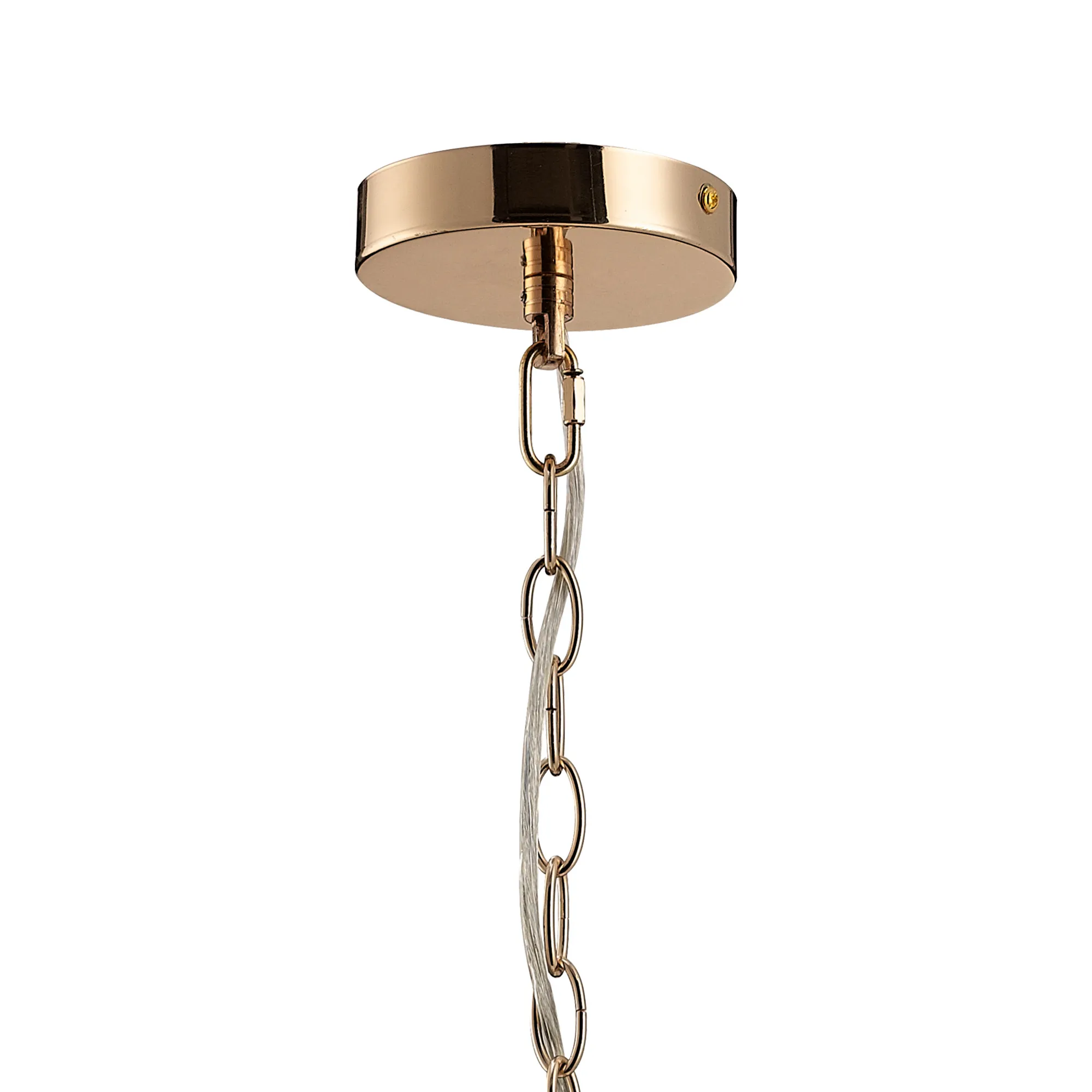 Kudo 12cm Electrical 1 Light Pendant Suspension Kit E27 (Maximum Load 5kg)- Various Finishes - Image 12