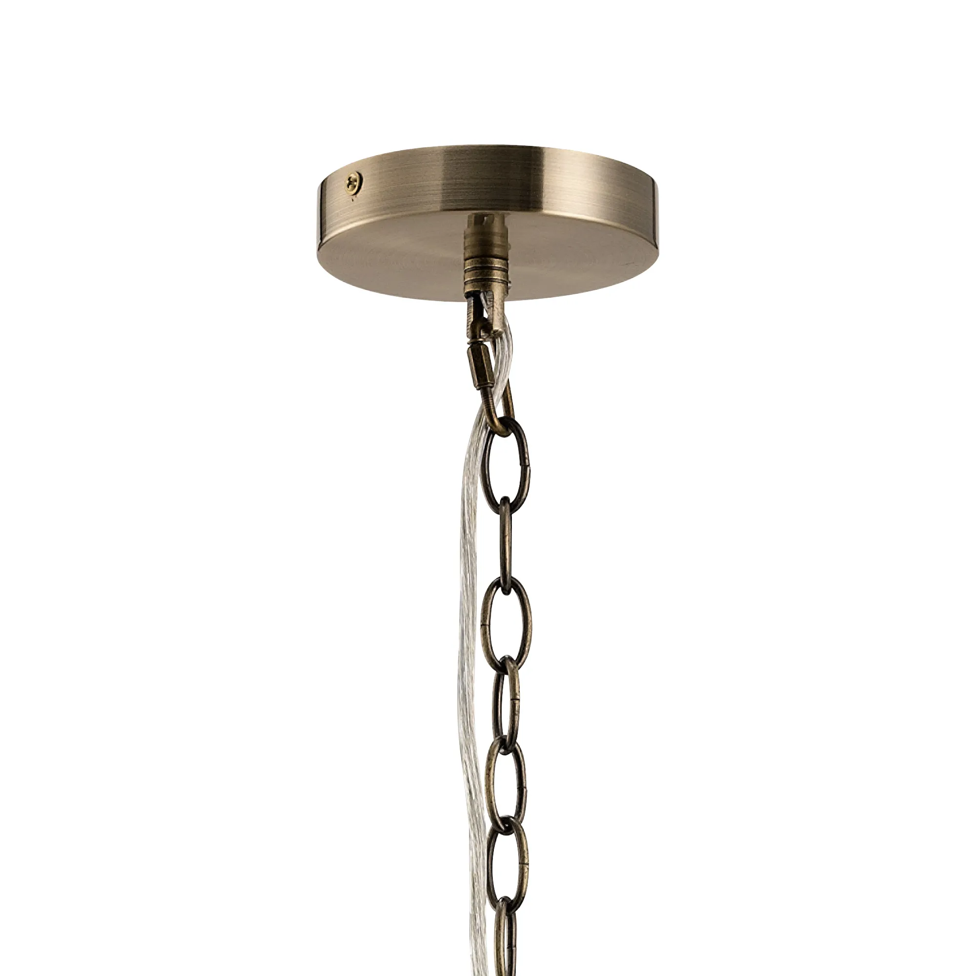 Kudo 12cm Electrical 1 Light Pendant Suspension Kit E27 (Maximum Load 5kg)- Various Finishes - Image 13
