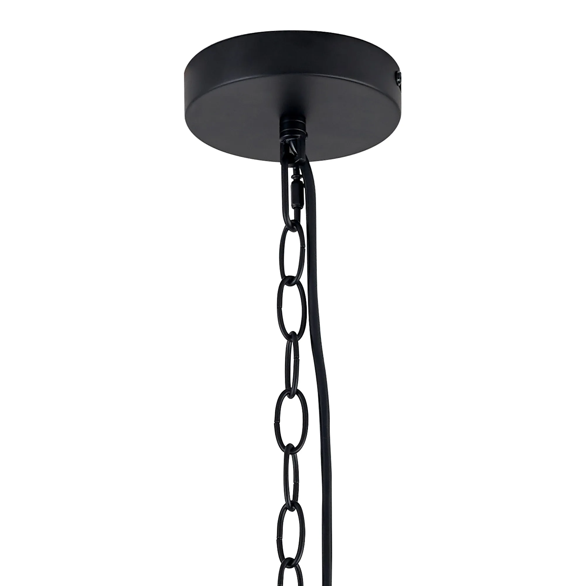 Kudo 12cm Electrical 1 Light Pendant Suspension Kit E27 (Maximum Load 5kg)- Various Finishes - Image 6