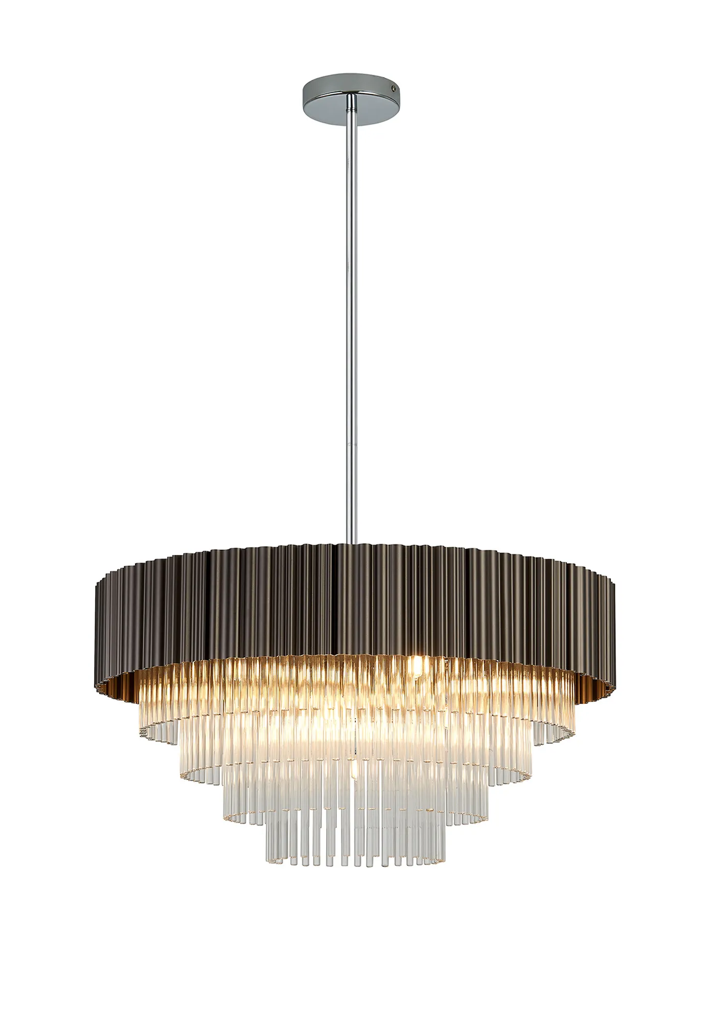 Kyabram Fixed Pendant, 4/9/11 Light G9- Oxidised Coffee/ Grey Finishes - Image 10