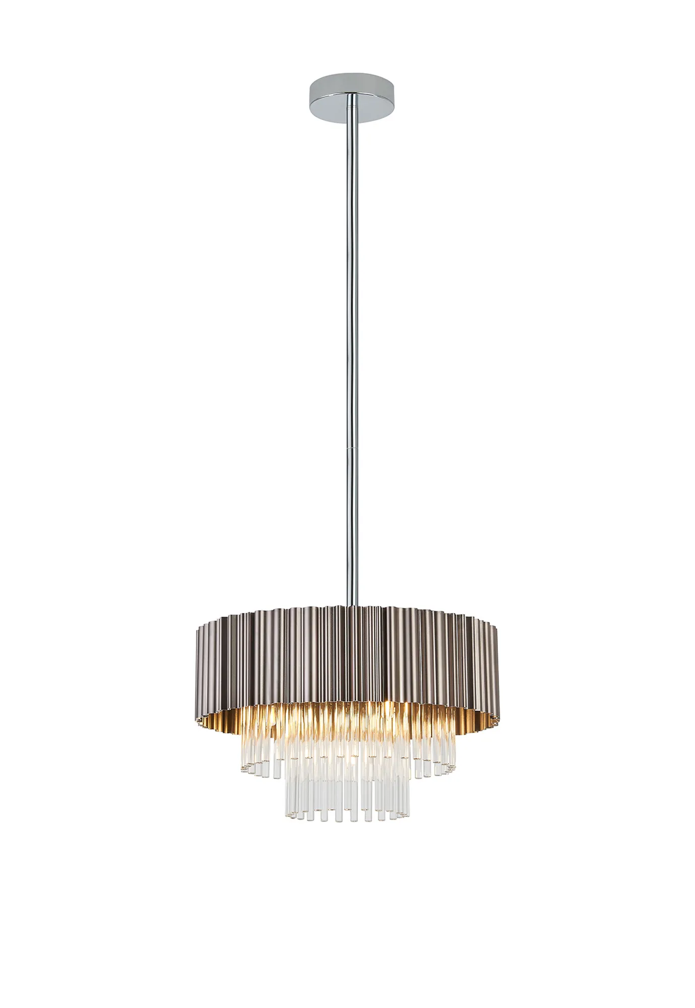 Kyabram Fixed Pendant, 4/9/11 Light G9- Oxidised Coffee/ Grey Finishes - Image 2