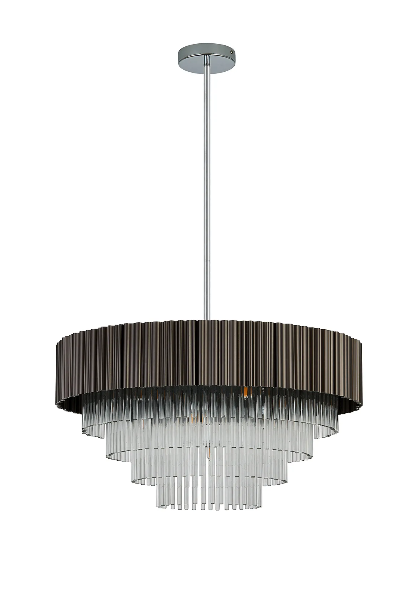 Kyabram Fixed Pendant, 4/9/11 Light G9- Oxidised Coffee/ Grey Finishes - Image 6