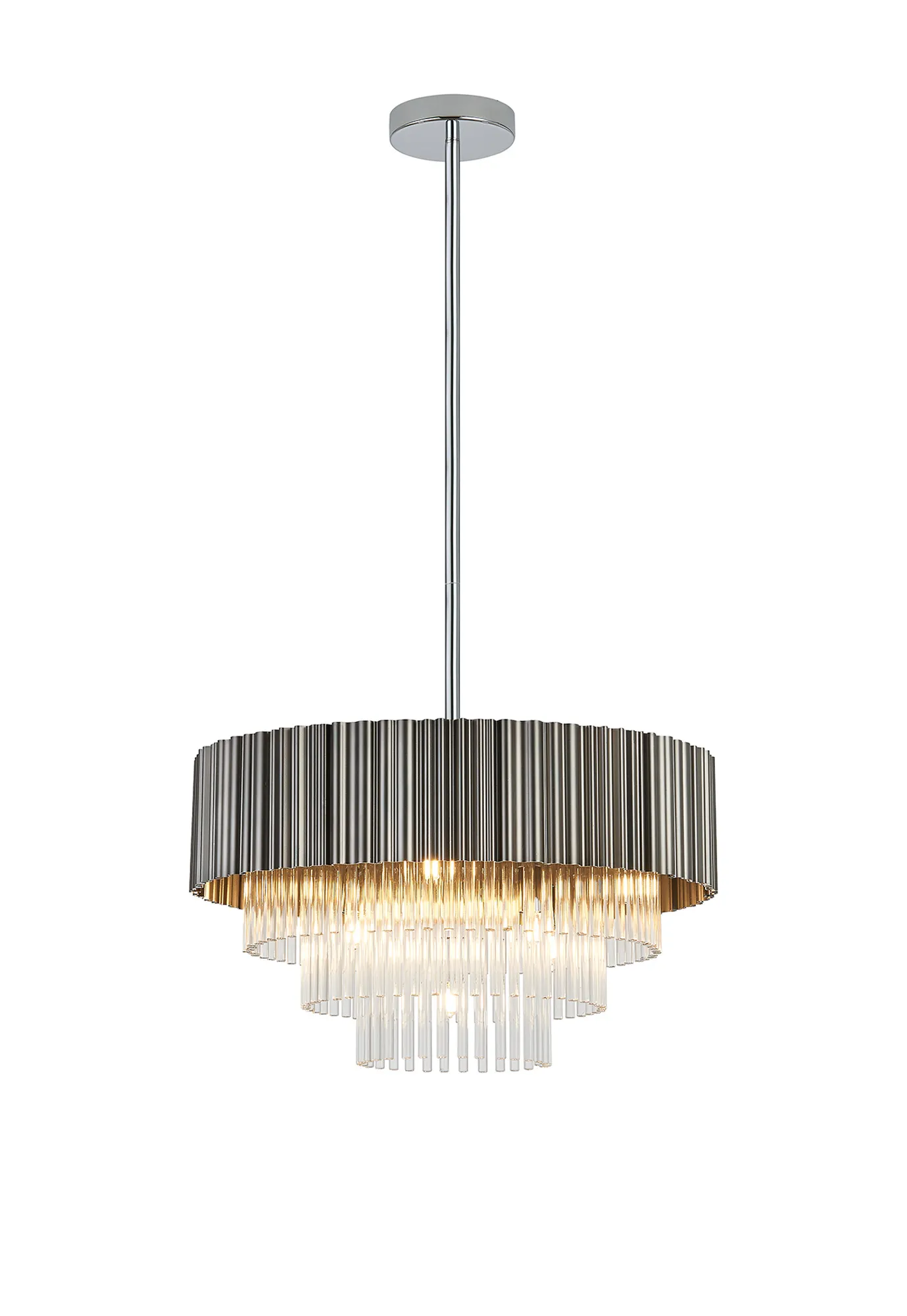 Kyabram Fixed Pendant, 4/9/11 Light G9- Oxidised Coffee/ Grey Finishes - Image 7