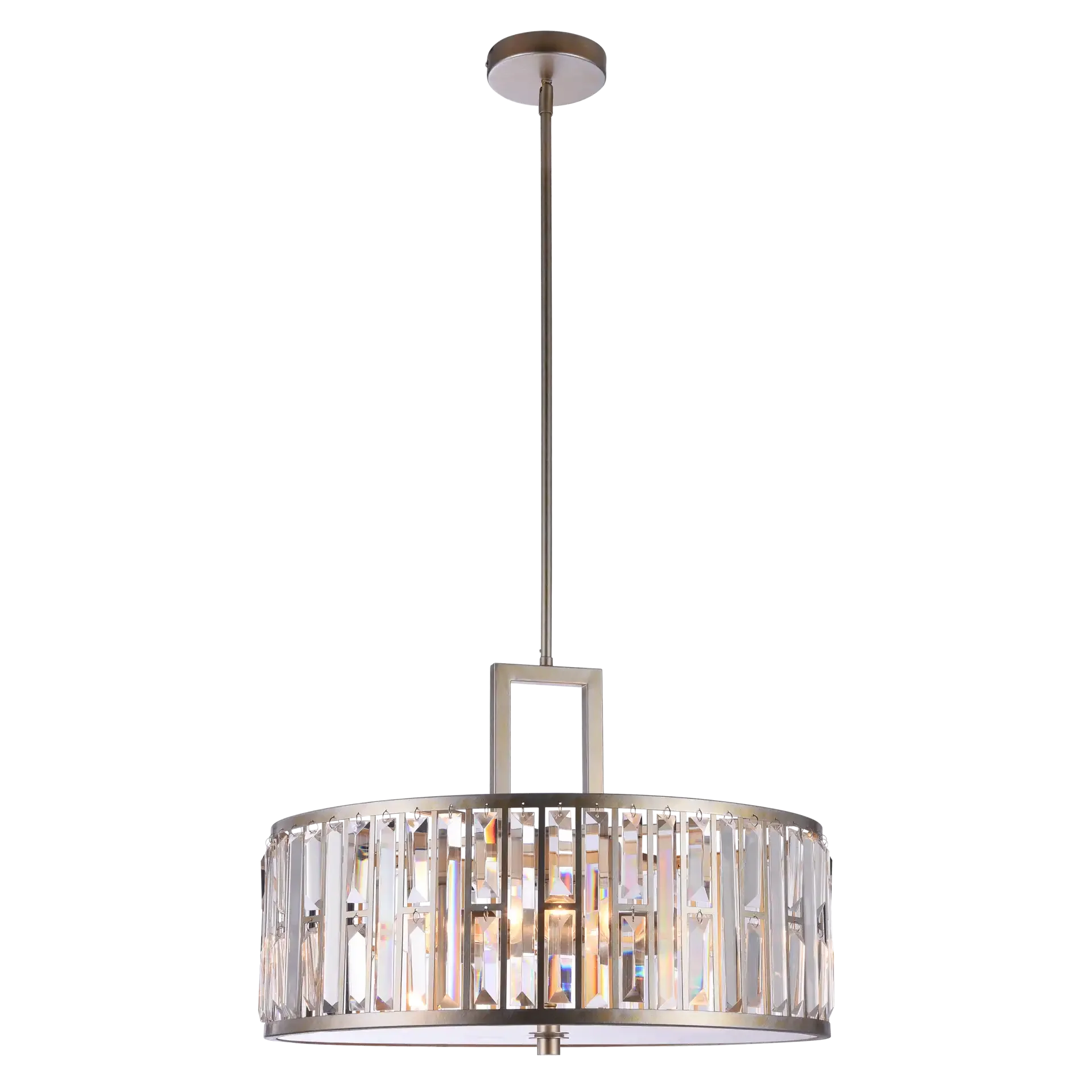 Kyiv 5Lt Crystal Centre Ceiling Light - Champagne Finish - Image 2