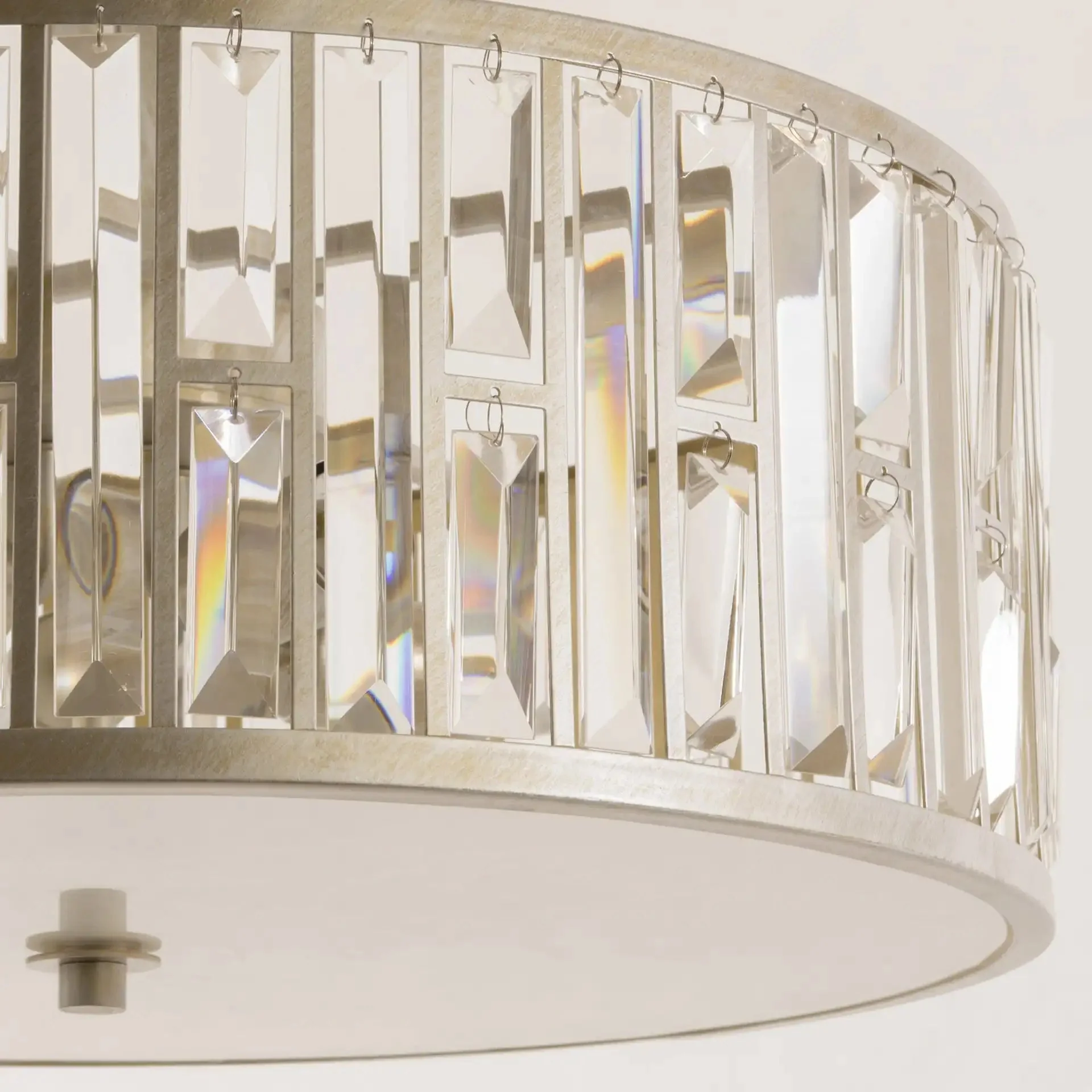 Kyiv 5Lt Crystal Centre Ceiling Light - Champagne Finish - Image 3