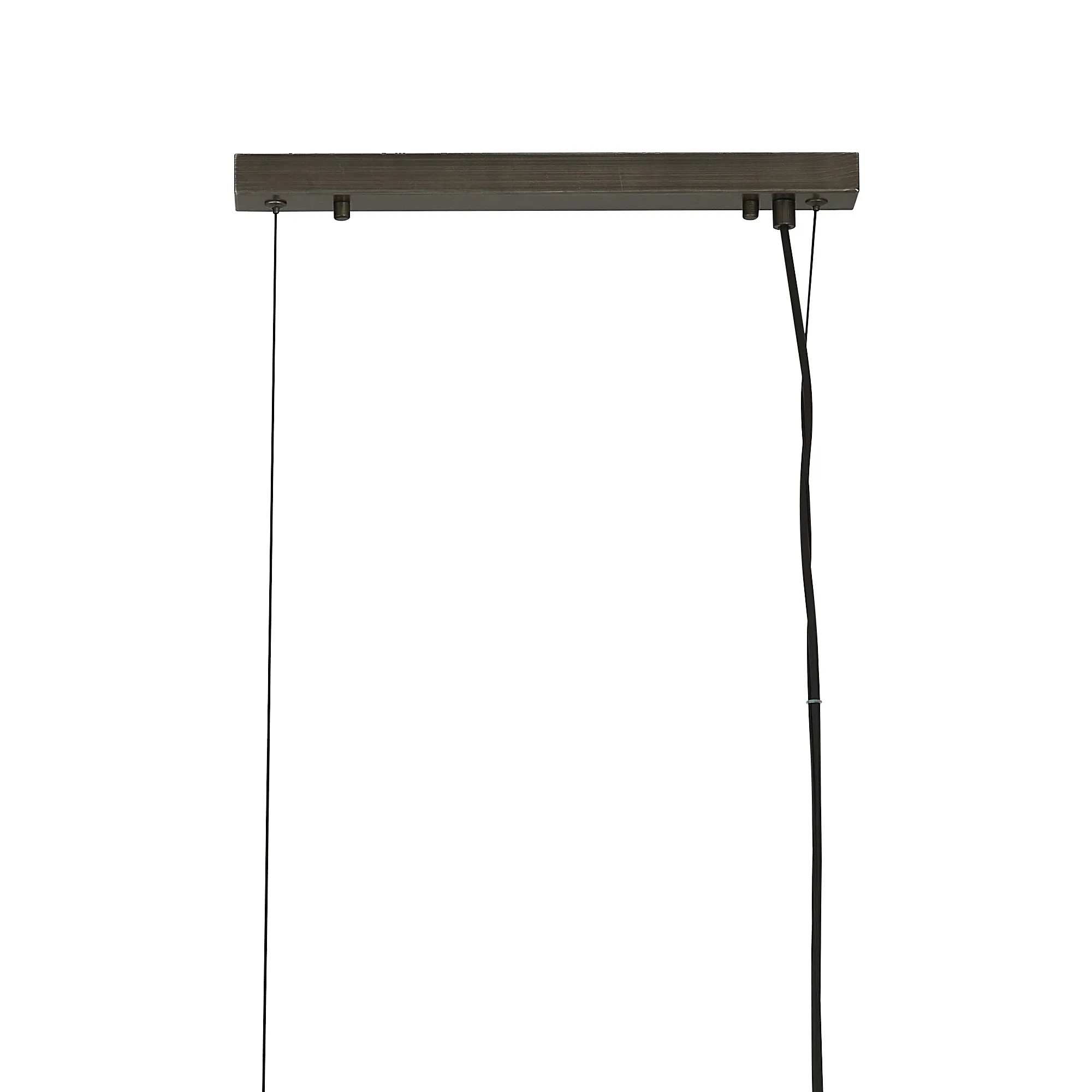 Kyoto 3/4/6/10Lt  Linear Pendant (FRAME ONLY)- Painted Matt Bronze/ Pewter Finishes - Image 23