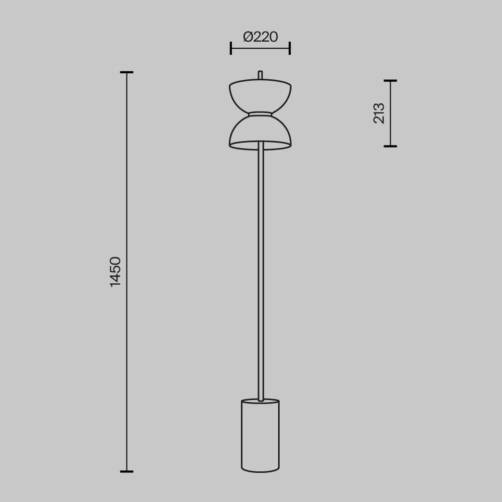Kyoto Floor lamp Integrated LED - Various Finishes - Image 19