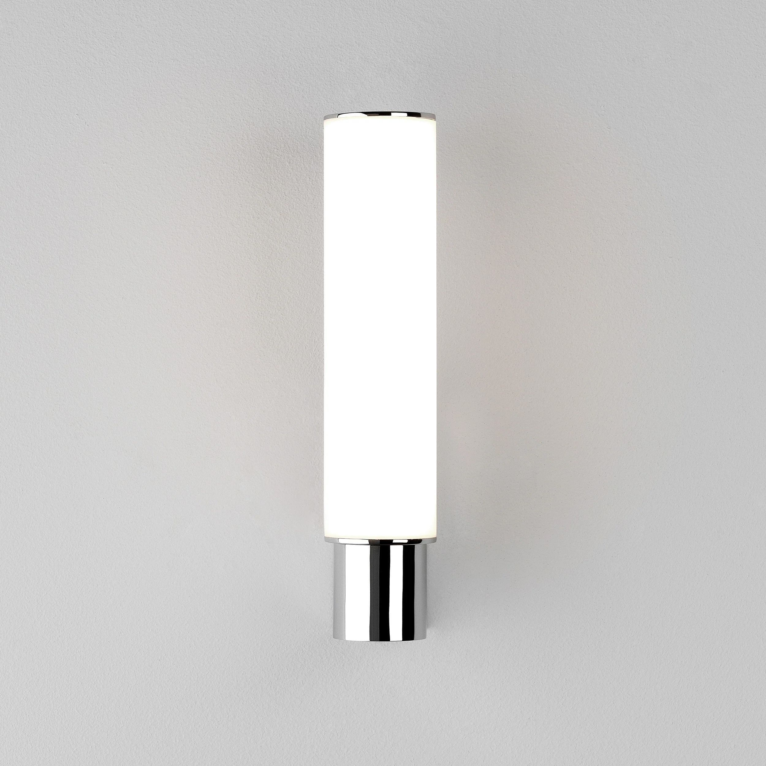 Kyoto LED Bathroom Wall Light- Matt Black/ Polished Chrome - Image 10