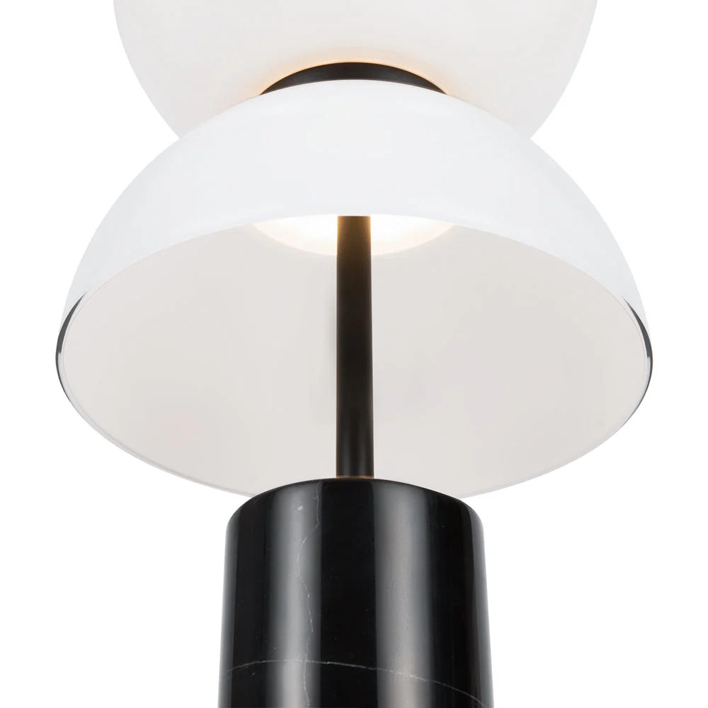Kyoto Table Lamp- Black, White & Gold Finishes - Image 4