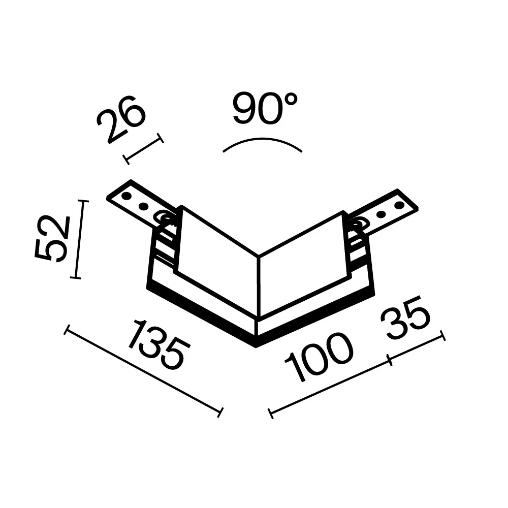 L-connector Exility surface-mounted - Image 9