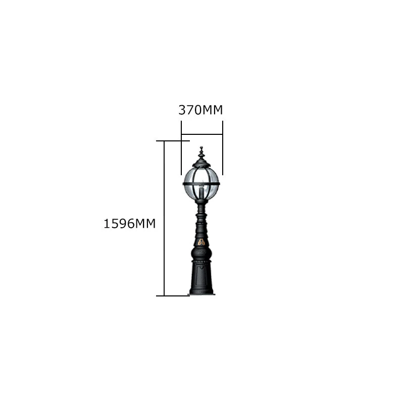 Laburnum 1Lt Bollard - Cast Iron - Image 7
