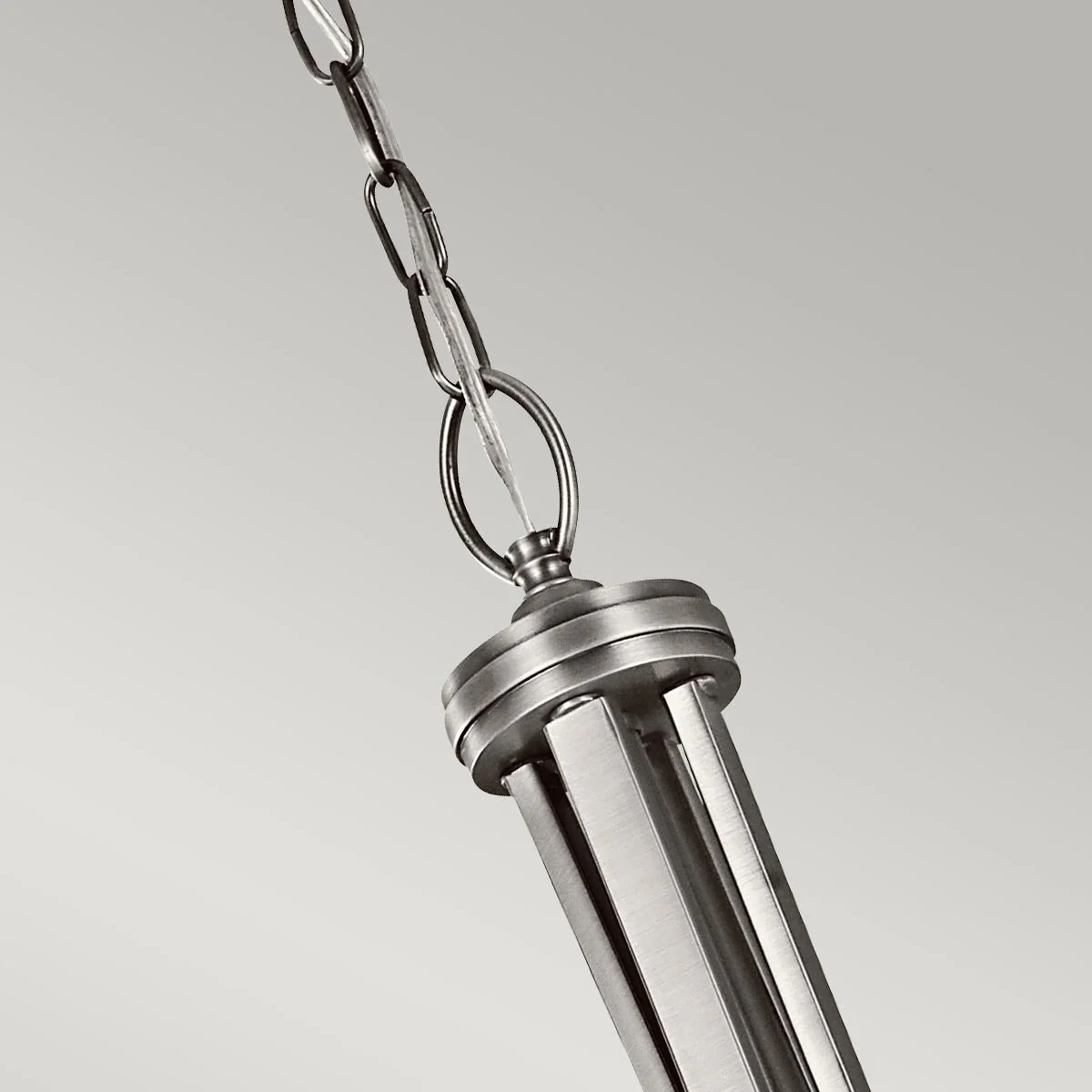 Lacey 4 Light Large Pendant - Antique Pewter/Mission Bronze - Image 3