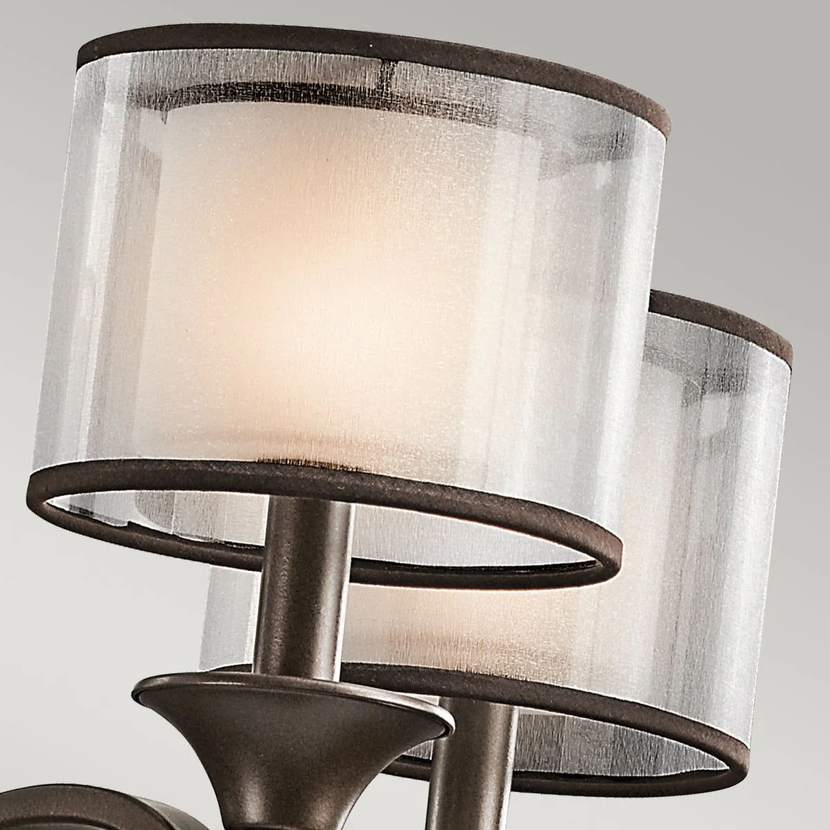 Lacey 5L Centre Ceiling Light - Mission Bronze Finish - Image 2