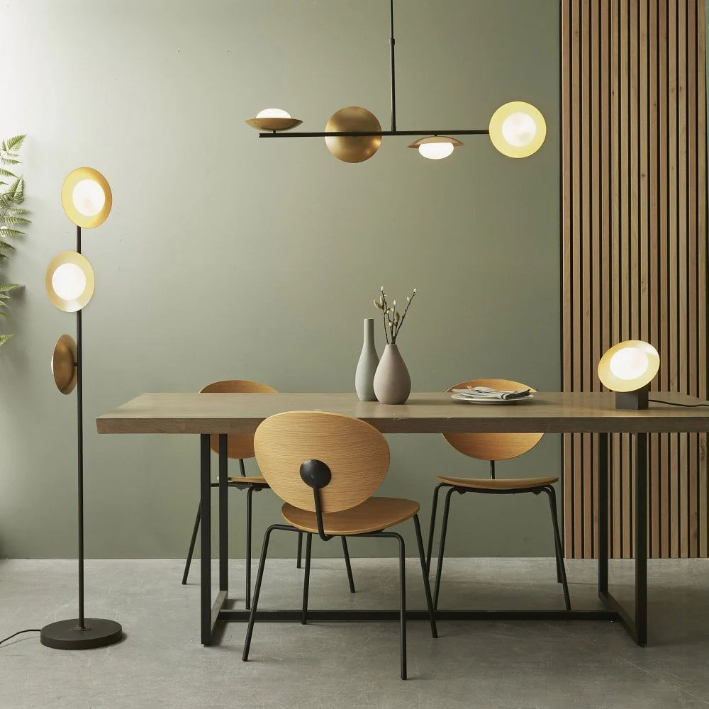 Satellite Table Lamp, Dark Bronze Finish - Image 2
