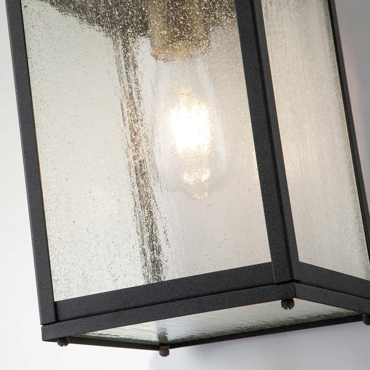 Lahden 1 Light Small/Medium Outdoor Wall Lantern - Weathered Zinc E27 IP44 - Image 10