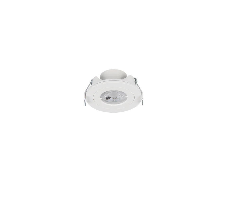 Lamont 3000K/4000K Recessed Ceiling Light- Black/ White Finish - Image 15