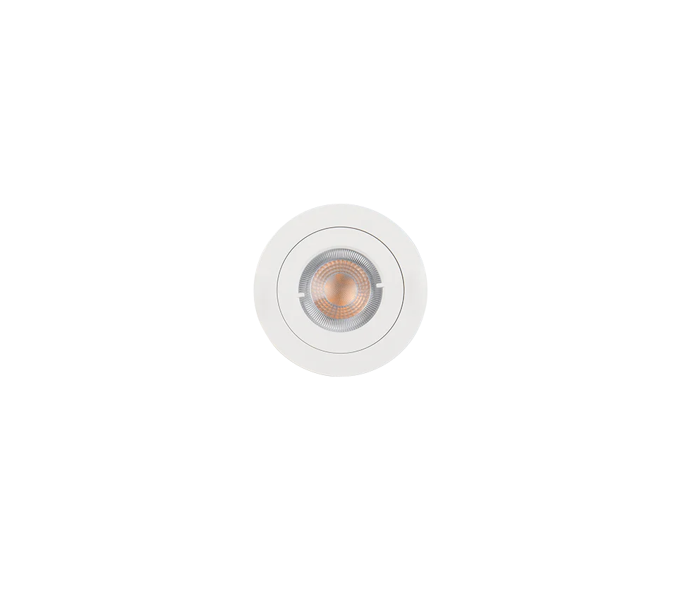 Lamont 3000K/4000K Recessed Ceiling Light- Black/ White Finish - Image 16