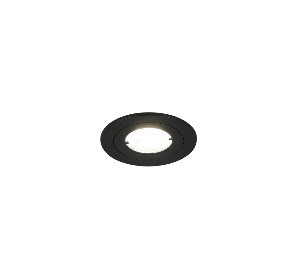 Lamont 3000K/4000K Recessed Ceiling Light- Black/ White Finish - Image 18