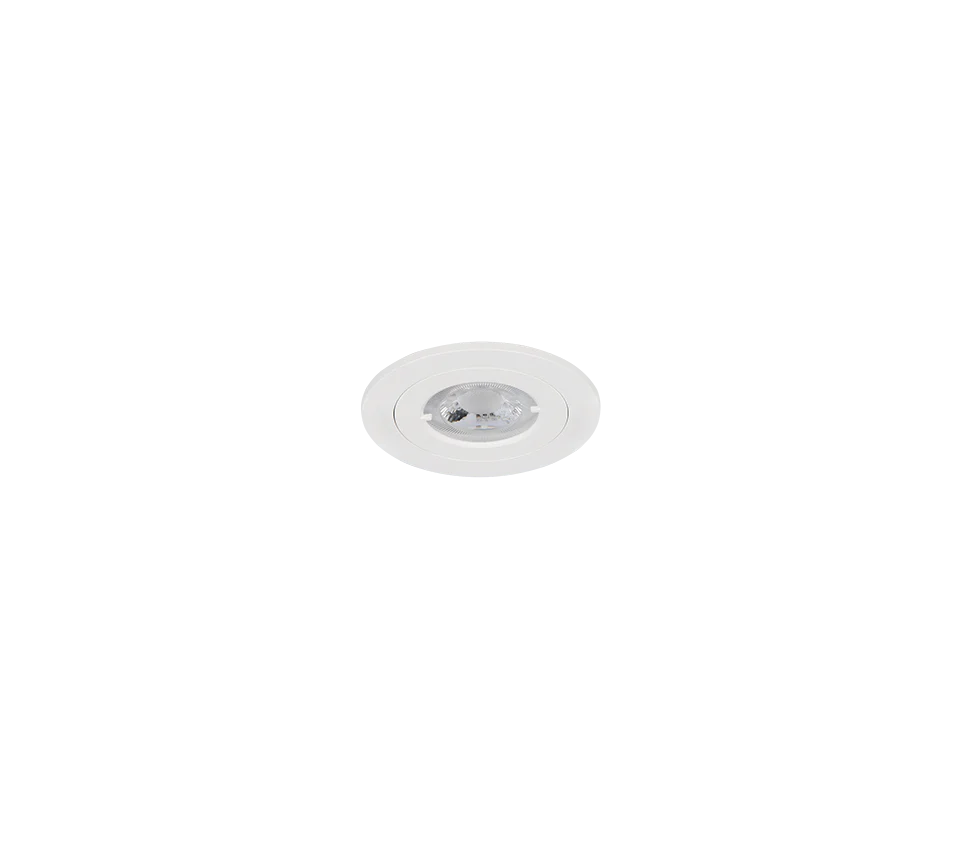 Lamont 3000K/4000K Recessed Ceiling Light- Black/ White Finish - Image 8