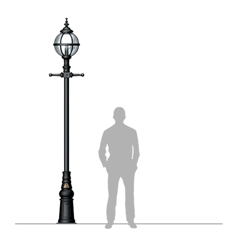 Lancefield 1Lt Lamp Post - Cast Iron - Image 5