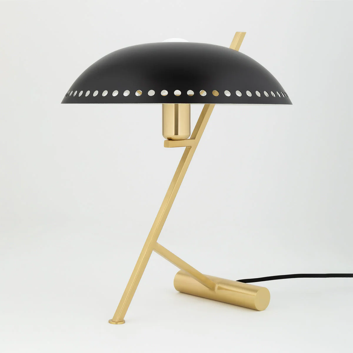 Landis 1Lt Table Lamp - Brass & Black - Image 3