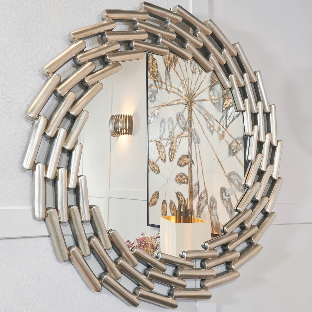 Lanthe Mirror - Silver Mirror - Image 2