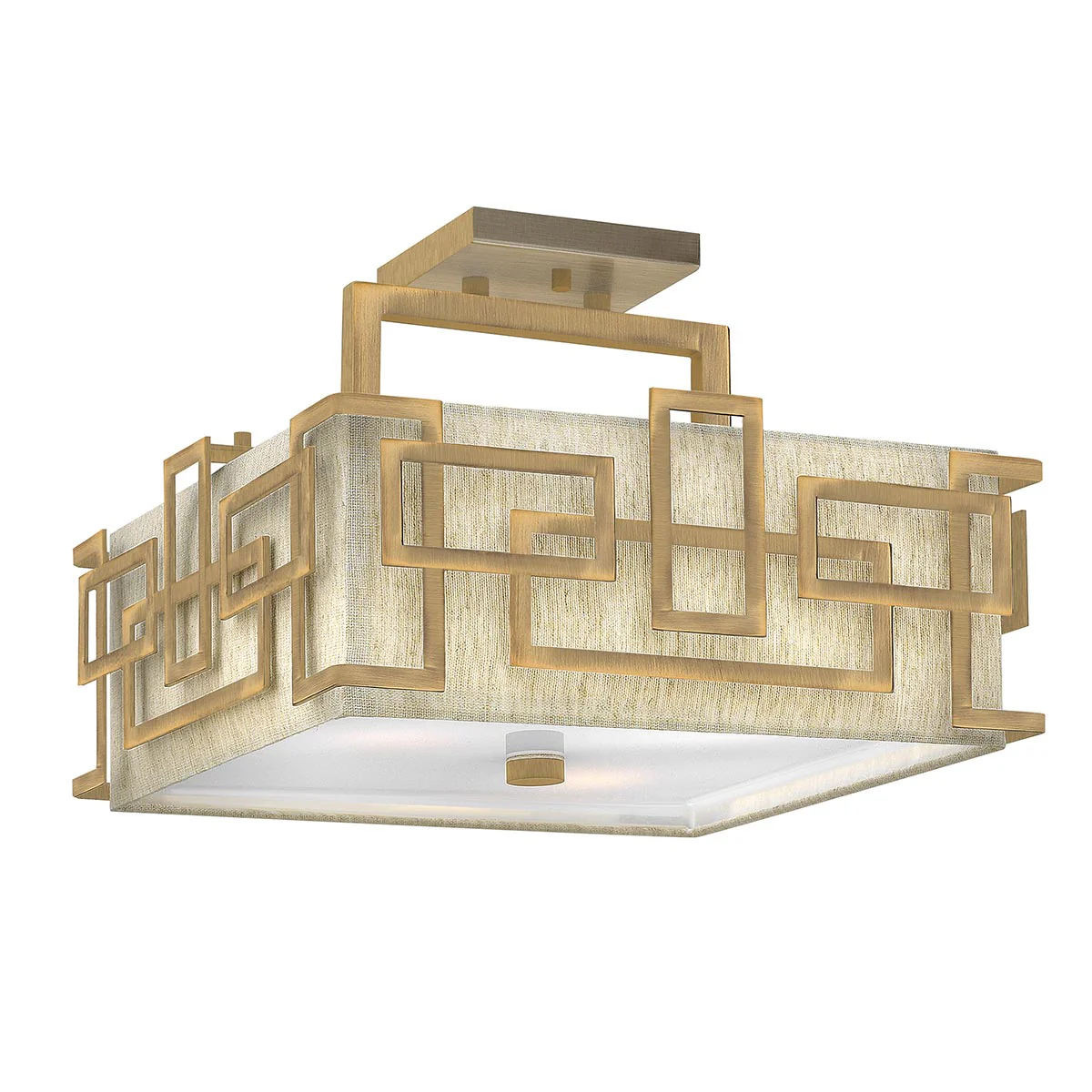 Lanza 3 Light Semi-Flush Various Finishes - Image 3