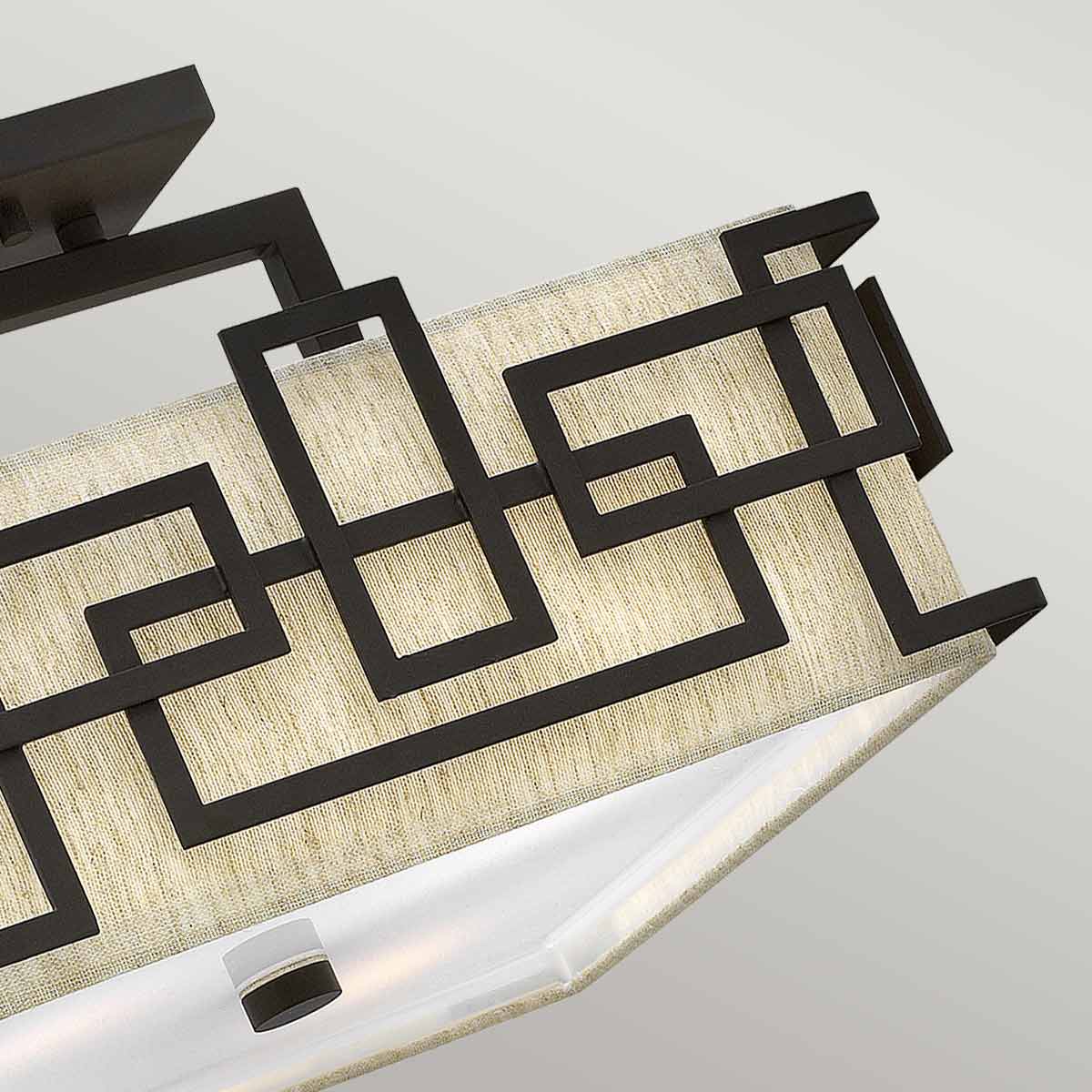 Lanza 3 Light Semi-Flush Various Finishes - Image 6