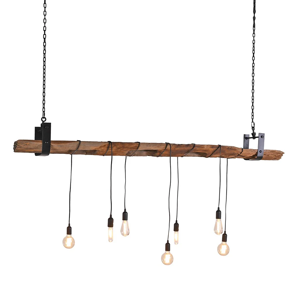 Largs Rustic Post Chandelier - Image 3