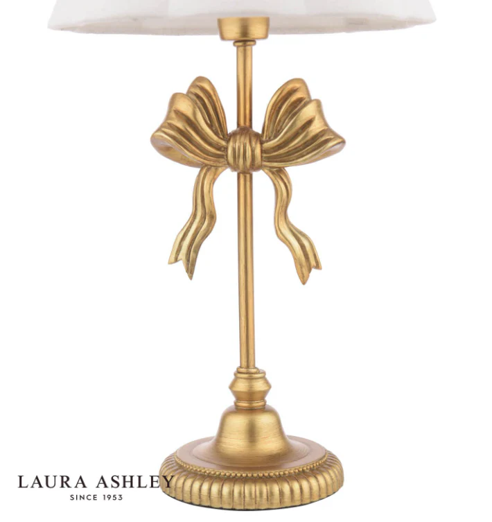Larkfield Table Lamp Antique Gold With Shade - Image 3
