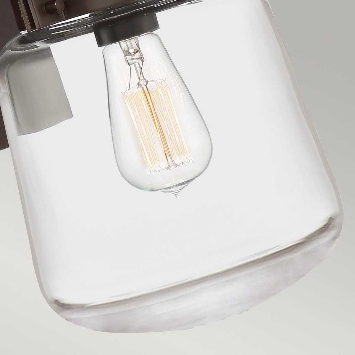 Lasalle 1 Light Small/Medium/Large Outdoor Wall Lantern - Western Bronze E27 IP44 - Image 10