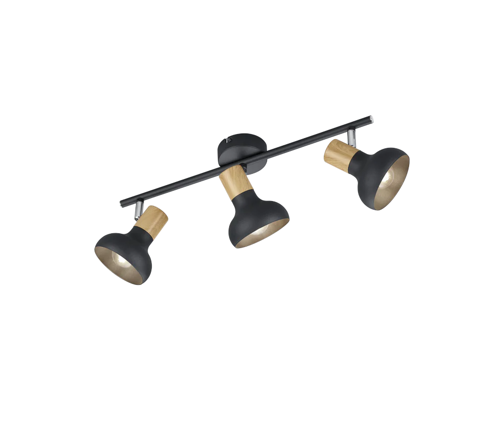 Latika 2/3/4Lt Bar Spotlight - Black/White - Image 4