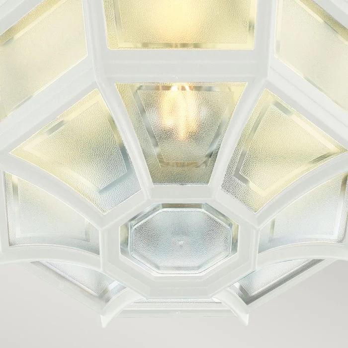 Latina 1 Light Ceiling Light - White - Image 3